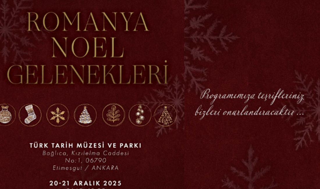 Ankara Üniversitesi, Romanya Büyükelçiliği, TÖMER ve ARKADD Derneği işbirliğiyle, Türkiye’de