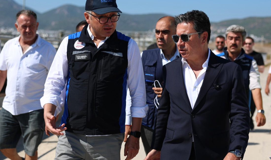 
MUSKİ Genel Müdürlüğü’nün Bodrum’a ilave su sağlamak için başlattığı “Ekinanbarı