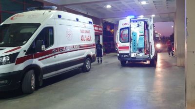 Ameliyathane dezenfeksiyonu sırasında yere dökülen kimyasal nedeniyle iki personel müşahede