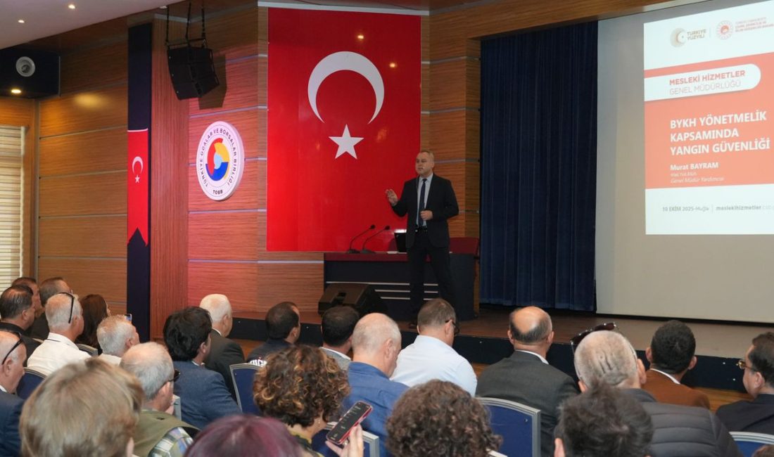 Muğla Odaları ve Borsa iş birliğinde “Binaların Yangından Korunması Hakkında