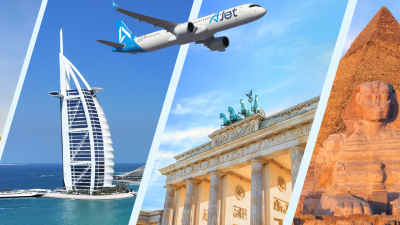 Türkiye’nin erişilebilir fiyatlı hava yolu şirketi AJet, yurt dışı uçuşlarda