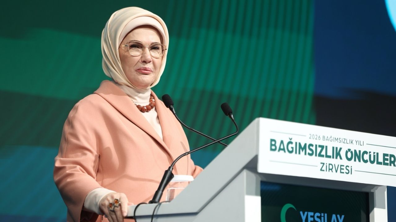 Cumhurbaşkanı Recep Tayyip Erdoğan’ın eşi Emine Erdoğan, “Bağımsız Gelecek, Sağlıklı