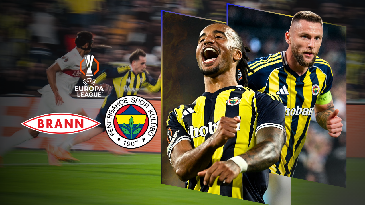 Fenerbahçe, UEFA Avrupa Ligi’nin 6. haftasında Norveç ekibi Brann’a konuk