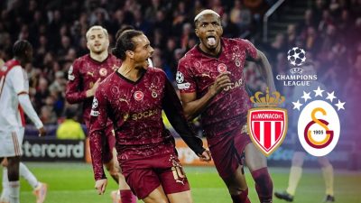 Galatasaray, UEFA Şampiyonlar Ligi’nin 6. haftasında deplasmanda Fransa temsilcisi Monaco