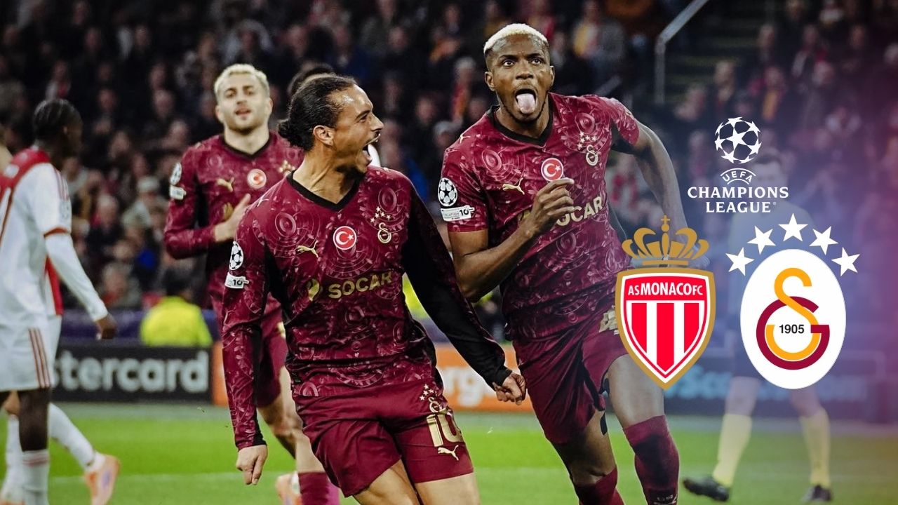 Galatasaray, UEFA Şampiyonlar Ligi’nin 6. haftasında deplasmanda Fransa temsilcisi Monaco