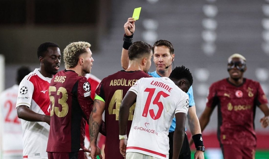 Galatasaray, UEFA Şampiyonlar Ligi’nin 6. haftasında Fransa temsilcisi Monaco’ya deplasmanda