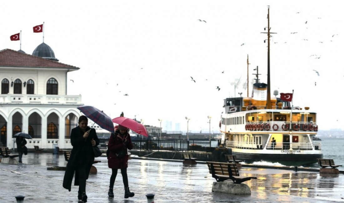 Hafta sonu yurdun iç ve batı kesimlerinde yağışlı hava etkili