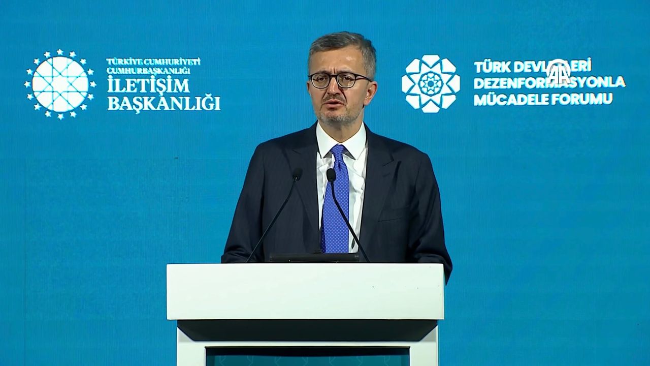 İletişim Başkanı Burhanettin Duran, bugüne kadar yürütülen çalışmalar kapsamında 2