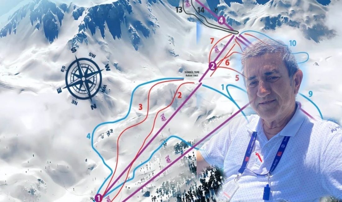 Davraz Kayak Merkezi Genel Koordinatörü Kubilay Oktay Başyiğit, yüksek rakımı,