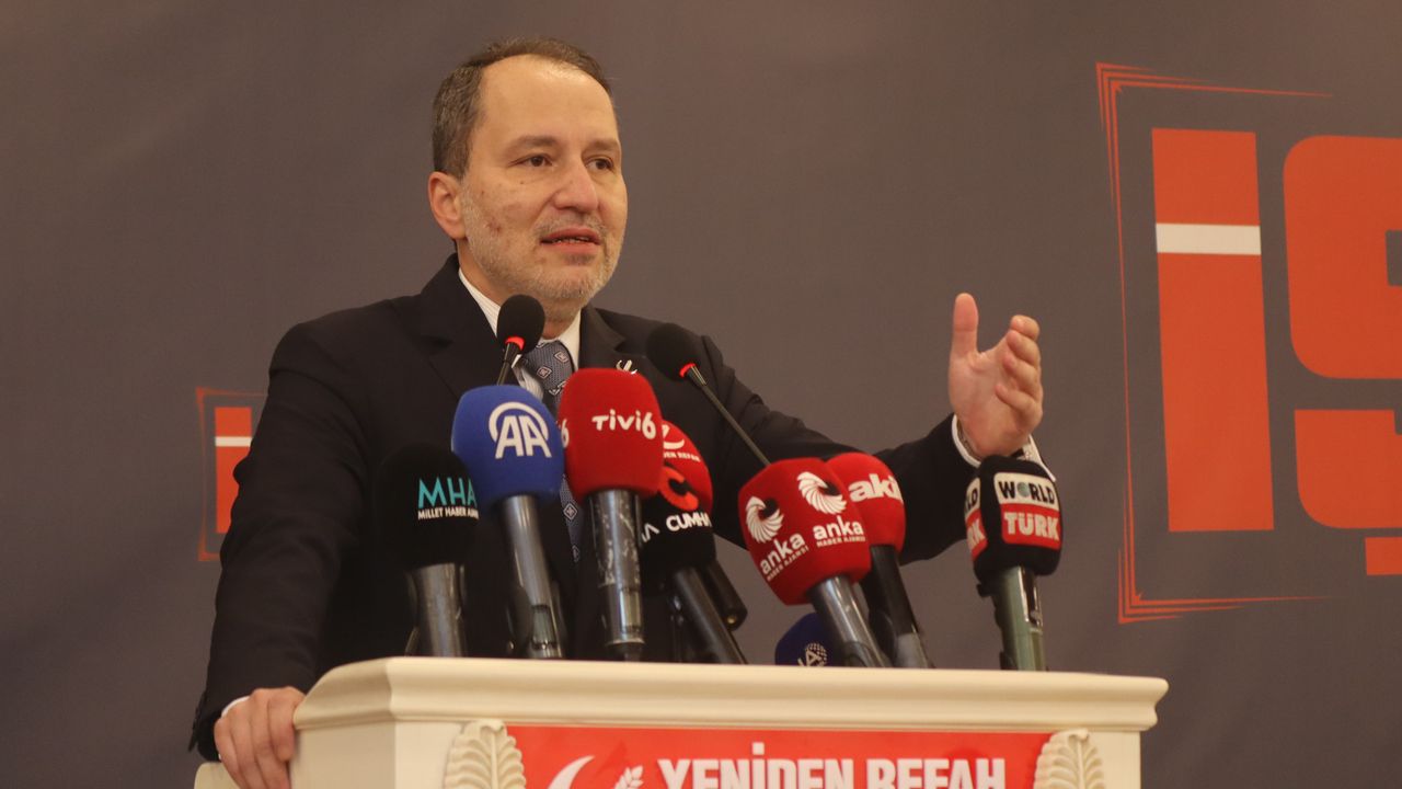 Yeniden Refah Partisi Genel Başkanı Dr. Fatih Erbakan, “Yeniden Refah