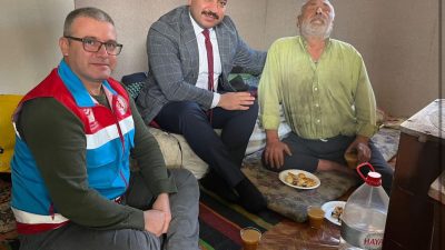 Kınık’ta 3 Aralık Dünya Engelliler Günü dolayısıyla gerçekleştirilen ziyaretlerde özel