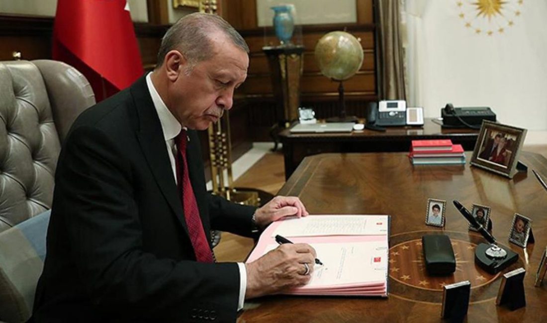 Cumhurbaşkanı Recep Tayyip Erdoğan’ın imzasını taşıyan atama kararları Resmi Gazete’de