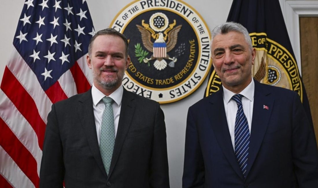 Ticaret Bakanı Ömer Bolat, ABD Ticaret Temsilcisi Jamieson Greer ile