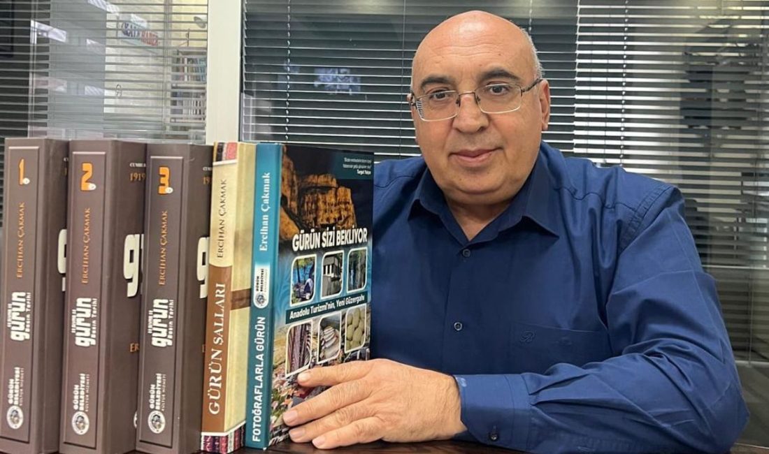 Sivas Gürünlü gazeteci Ercihan Çakmak ilçesinin Yüzyıllık tarihsel geçmişini iki