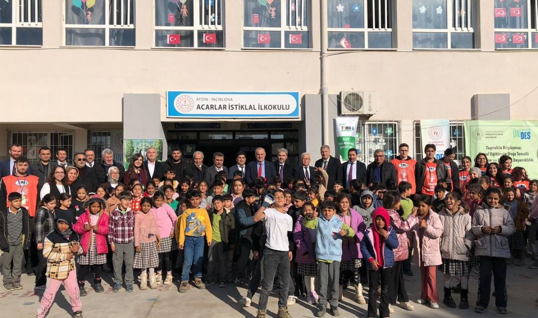 Gençlik ve Spor Bakanlığı’nın ÜNİDES Programı kapsamında desteklenen “Toprakla Büyüyoruz”