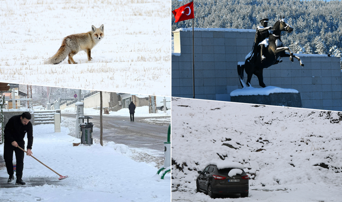 Yurdun doğu ve kuzeydoğu bölgelerinde etkili olan kar yağışı ve