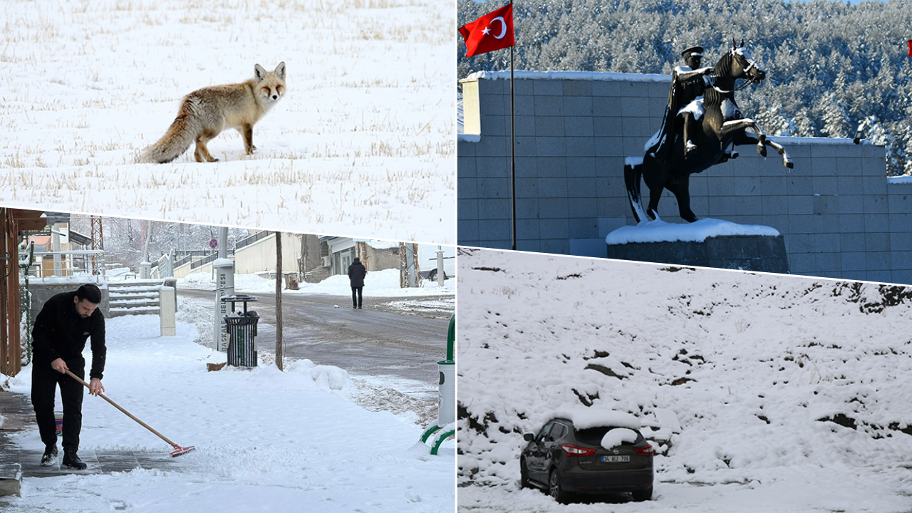 Yurdun doğu ve kuzeydoğu bölgelerinde etkili olan kar yağışı ve